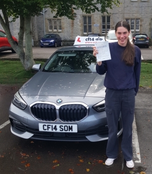 Congratulations To Sophie, Passing In Cardiff Today - Despite Forgetting How To Put On Your Windscreen Wipers When It Started To Rain - Aghh.. 🌧️Now If The Examiner Asked You To Clean And Wash The Windows, You Would Have Done It Without A Thought, So We Deserved A Little Luck Today After Working So Hard Over The Last Few Months, Well Done!Enjoy Your Licence When It Arrives, Drive Safely &