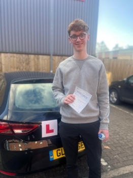 WOW - Harry Passing Last Thursday - Using His Own Car, & Passing On His First Attempt, <br />
*** FAULTLESS, ZERO MINORS *** - With Just 13.50Hrs Of Tuition With Me! 👏👏👏<br />
<br />
His Parents Must Have Done A Terrific Job To Keep Him To The Standards I Set Him, Many Congratulations, A Fantastic Achievement To You All! 🚘