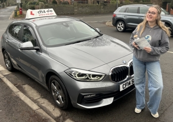 Many Congratulations To Elin, Passing This Morning With Just A Couple Of Driving Faults! 👏👏👏
It Must Have Felt Quite Spooky  For Her, As The Hour Prior To Test, We Practised The Same Manoeuvre, In The Same Car Park, In The Same Space - As Well As Practising On Eastern Avenue, Turning Off At Pentwyn - Again, Identical To Her Test Route, Sp...