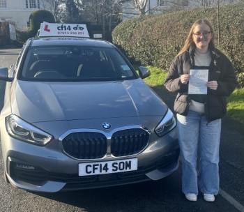 A Late Christmas Present For Gwen, Passing With Just 2 Driving Faults Today - Having to Return To College Tomorrow 👏👏👏
I´m Sure Her Sister Will Be Just As Happy, As She Can Now Give Her A Lift To School As Well 😂🚘
Another Fab Driver From The Tilsley Family - Good Luck With Your Exams This Year, It Looks Like Some Hard Work, C...