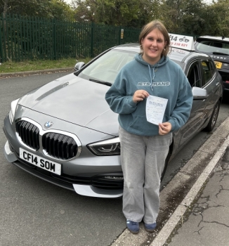 Many Congratulations To Hollie Passing Her Practical Driving Test On Her Very First Attempt, With Just A Few Driving Faults! 🎉🥳🍾

She Really Had Me Worried The Hour Prior To Test - I´ve Never Known A Student Forget To Go Back To Gear One, Sooo-oo-o, Many Times After Stopping At A Junction Etc! 🙈

Then On The Test - No Stalls,😂...