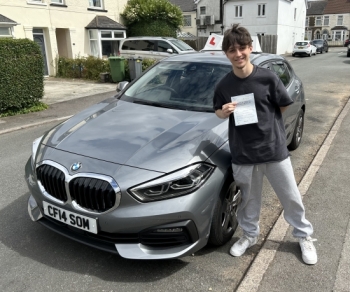 Congratulations Go To Rhys - By his Own Admission, Not His Best Drive Today - But The Mistakes Were Not Serious, - A Little Bit Of Deserved Luck Went His Way, - With The Roads Being Fairly Quiet, And A Familiar Test Route. 🍀Nobody Will Worry About The Driving Faults, It´s All About The PASS Today, And Rhys Did That With Flying Colours.😎*** Fab Student, Good Luck With The Ice Hock