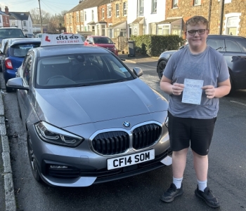 More Congratulations Today To William, Passing On His First Attempt With Just A Couple Of Driving Faults 👏👏👏
Perhaps It´s Time To Give Up His Bike And Share His Mum´s Car Just A Little Bit More! 😂
Congratulations, - Never In Doubt! 🎉🥳🪪

*** 🚘 Well Done From All Of Us Here At cf14 School Of Motoring 🚘 ***...